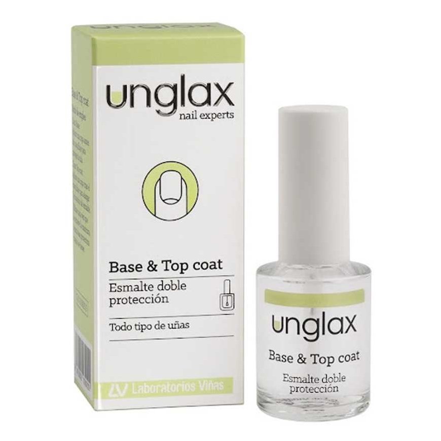 Unglax Nail Experts Base and Top Coat, 10 ml