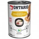 Canned cat food - Ontario Cat can Chicken with Rabbit flavoured Canned cat food - Ontario Cat can Chicken with Rabbit flavoured