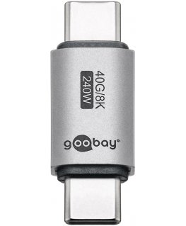 Goobay 74448 гендерный адаптер USB-C Серебристый