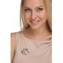 Jwl Luxury Pearls Perlinė sagė 2in1 su tikru baltu perlu ir perlamutru JL0627 Jwl Luxury Pearls Perlinė sagė 2in1 su tikru baltu perlu ir perlamutru JL0627