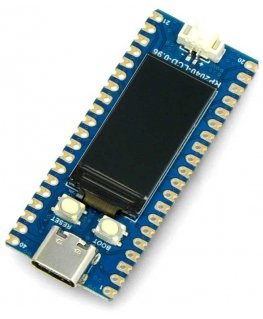 RP2040-LCD-0.96 - kortti RP2040-mikrokontrollerilla ja IPS LCD-näytöllä - Waveshare 20330