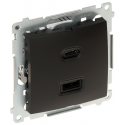 Contact Simon CHARGING SOCKET DEC2CA.01/49-SIMON54 Premium USB 5 V DC / 3.1 A