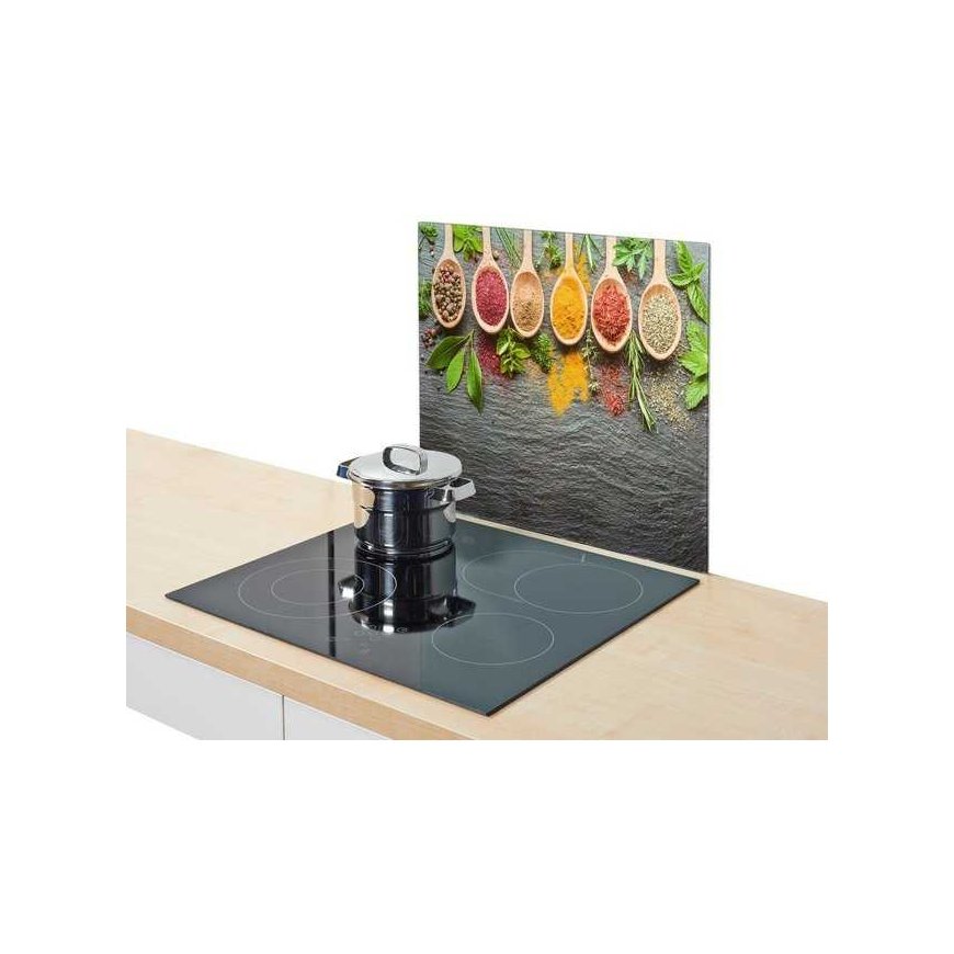 Heat-resistant hob, tempered glass product, universal cutting board, 50x56 cm, ZELLER – 3