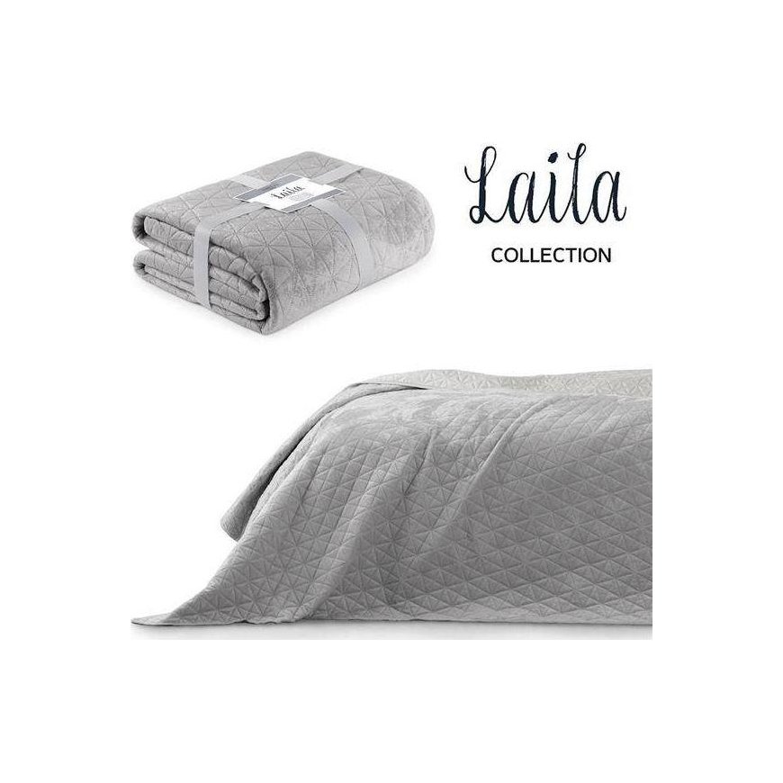 AmeliaHome BEDS/AH/LAILA/SILVER/170x270