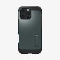 Spigen Tough Armor AI (MagFit) mobile phone case 16 cm (6.3") Cover Green Spigen Tough Armor AI (MagFit) mobile phone case 16 cm (6.3") Cover Green