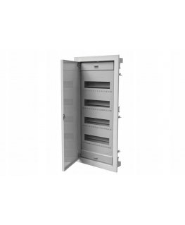 Pawbol 4x12 uppoasennettava modulaarinen jakotaulu metalliovella IP40 N+PE C.1548
