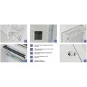Pawbol 4x12 flush-mounted modular distribution board with metal door IP40 N+PE C.1548