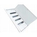 Pawbol 4x12 uppoasennettava modulaarinen jakotaulu metalliovella IP40 N+PE C.1548