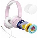 LAMAX SoundKid1 headphones - with headband - pink LAMAX SoundKid1 headphones - with headband - pink