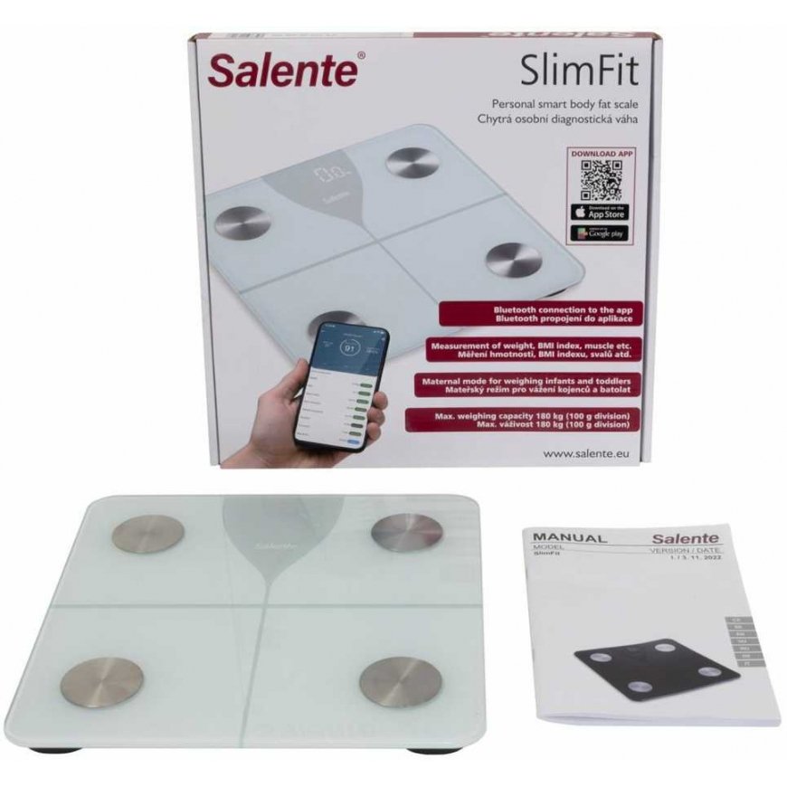 Svarstyklės Evolveo Salente SlimFit baltas – 5