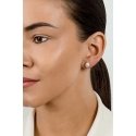 Brilio Silver Minimalist gold-plated earrings with real pearls EA595Y Brilio Silver Minimalist gold-plated earrings with real pearls EA595Y