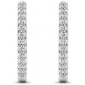 Brilio Silver Shiny round earrings with zircons EA362W Brilio Silver Shiny round earrings with zircons EA362W