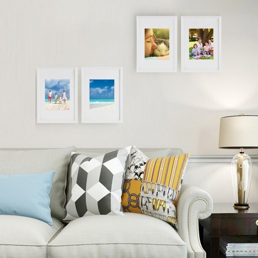 Photo frame Songmics White photo frames, 3 pcs. – 4