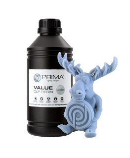PrimaCreator Value UV/DLP Resin - 1000ml - Light Grey