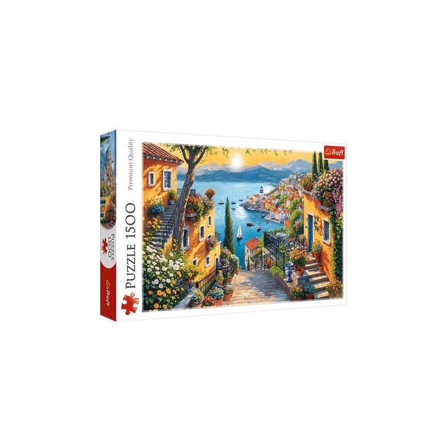 Puzzle Puzzle 1500 Nadmorski Widok Trefl