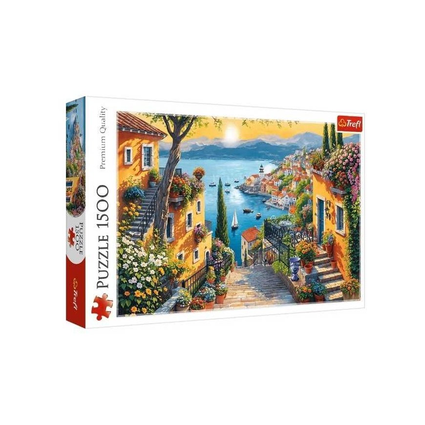 Puzzle Puzzle 1500 Nadmorski Widok Trefl – 2