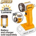 Ingco CWLI2038 cordless work torch without battery and charger Ingco CWLI2038 cordless work torch without battery and charger