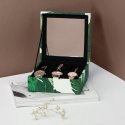 AmeliaHome Jewelry Box / AH / GLASEN / LEAVES / 18X7 AmeliaHome Jewelry Box / AH / GLASEN / LEAVES / 18X7
