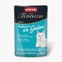 ANIMONDA Vom Feinsten Adult Raffinesse tarretises rikas kana ja musta pollockiga - märgtoit kassidele - 85g ANIMONDA Vom Feinsten Adult Raffinesse tarretises rikas kana ja musta pollockiga - märgtoit kassidele - 85g