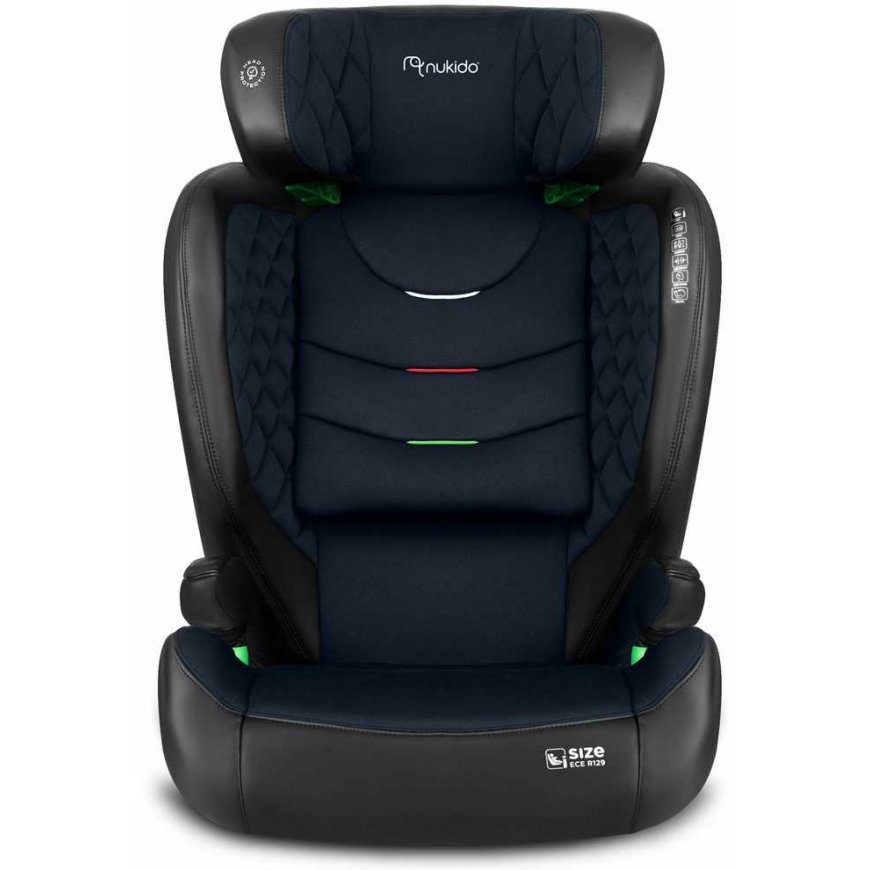 Car seat Nukido Louis black-dark blue 15-36 kg ISOFIX – 3