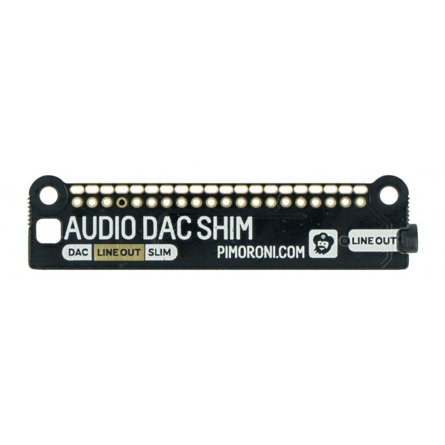 PiMoroni, Audio Dac Shim, garso išvestis I2S – 2