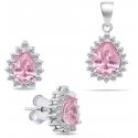 Brilio Silver Brilio Silver Charming silver jewelry set with zircons SET226WP (earrings, pendant) Brilio Silver Brilio Silver Charming silver jewelry set with zircons SET226WP (earrings, pendant)