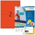 HERMA 4567 lipni etiketė Stačiakampis Raudona 200 vnt HERMA 4567 lipni etiketė Stačiakampis Raudona 200 vnt