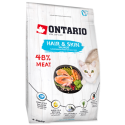 Dry cat food - Ontario Cat Hair and Skin, 400 gr Dry cat food - Ontario Cat Hair and Skin, 400 gr