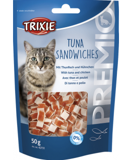 Cat treats : Trixie Premio Tuna Sandwiches, 50 g
