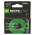 GP Batteries ReCyko Pro B2629 uzlādējamā baterija Niķeļa-metāla hidrīda (NiMH) 2000 mAh 1,2 V GP Batteries ReCyko Pro B2629 uzlādējamā baterija Niķeļa-metāla hidrīda (NiMH) 2000 mAh 1,2 V