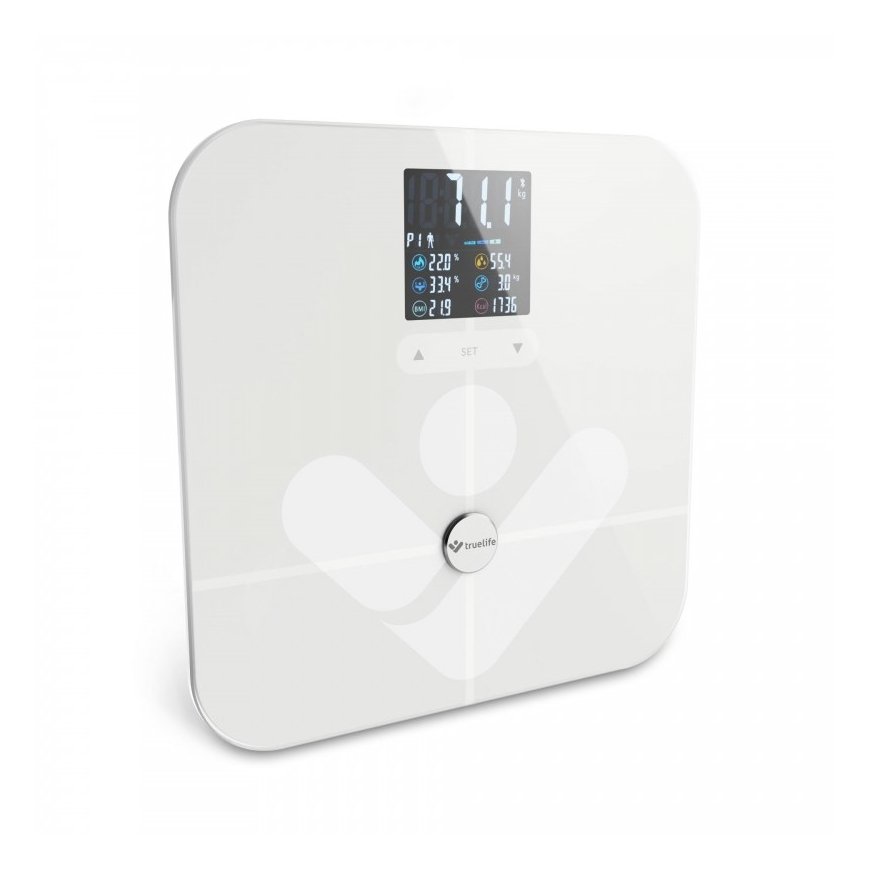 TrueLife TLFSW7BTW personal scale Square White Electronic personal scale – 3
