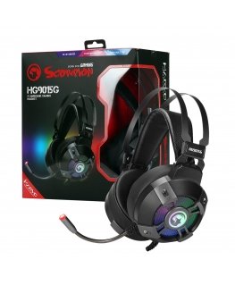 Marvo HG9015G austiņas un brīvroku komplekts Vadu Speļu Melns