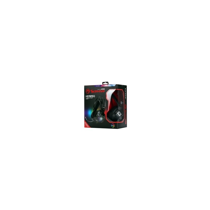 Marvo HG9015G headphones/headset Wired Head-band Gaming Black – 5