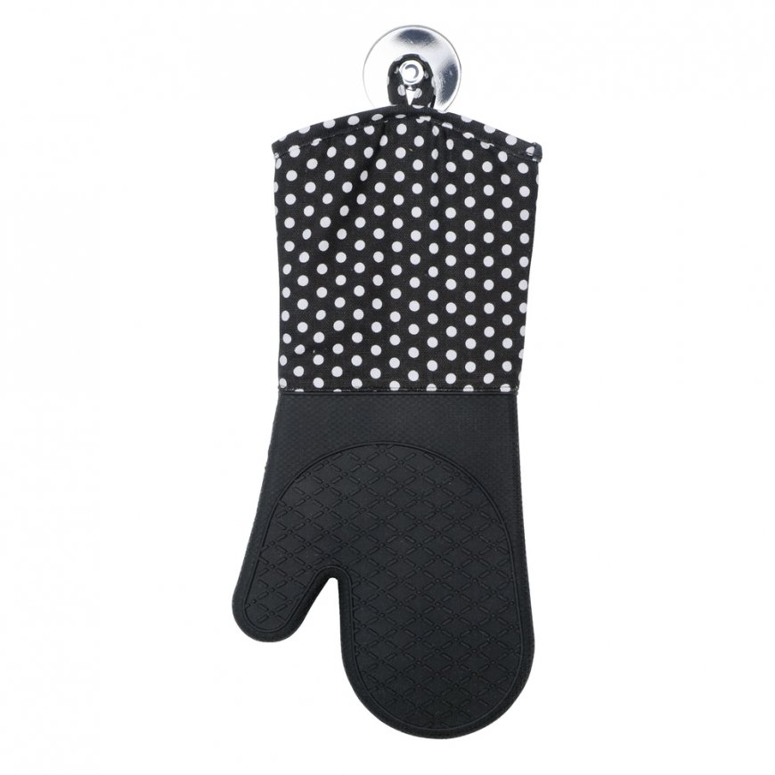 WENKO Oven gloves Silicone Black 1 pair – 2
