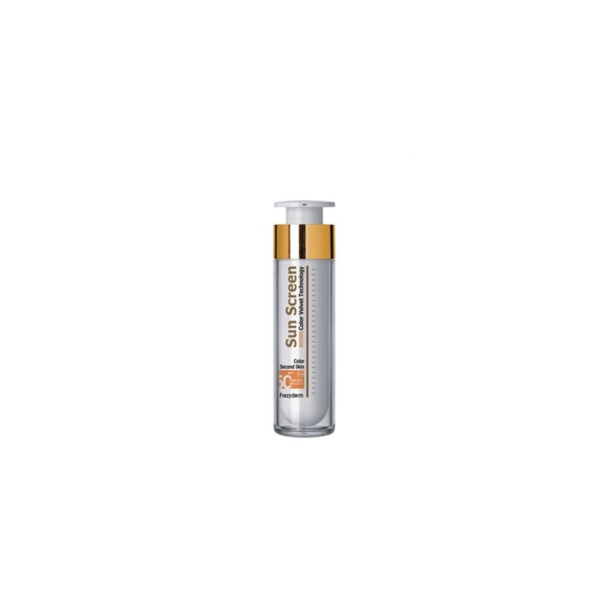 FrezyDerm Sun Screen Color Velvet Face Cream SPF 50+ Sunscreen cream Лицо Взрослые