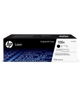 HP 106A Black Original Laser Toner Cartridge tonerio kasetė 1 vnt Originalus Juoda