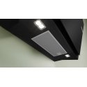 Bosch Serie 6 DWK81AN60 cooker hood Wall-mounted Black 432 m³/h