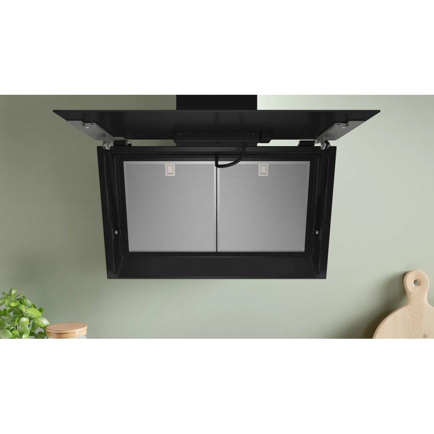 Bosch Serie 6 DWK81AN60 liesituuletin Seinäkiinnitys musta 432 m³/h – 3