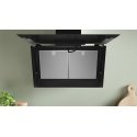 Bosch Serie 6 DWK81AN60 cooker hood Wall-mounted Black 432 m³/h