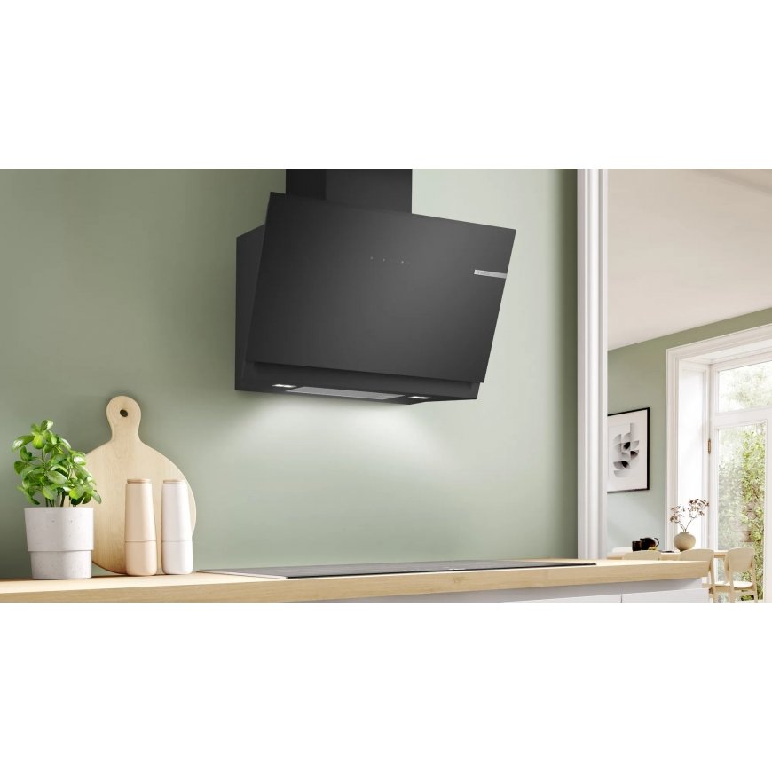 Bosch Serie 6 DWK81AN60 cooker hood Wall-mounted Black 432 m³/h – 5
