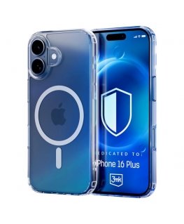 3MK MagCase mobilo telefonu apvalks 17 cm (6.7") Aploksne Caurspīdīgs