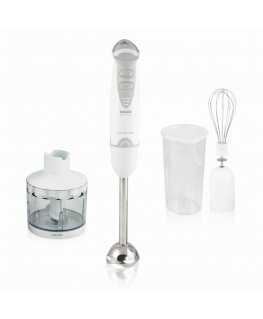 Haeger HB-400.012A blenderis Iegremdējams blenderis 400 W Pelēks, Balts