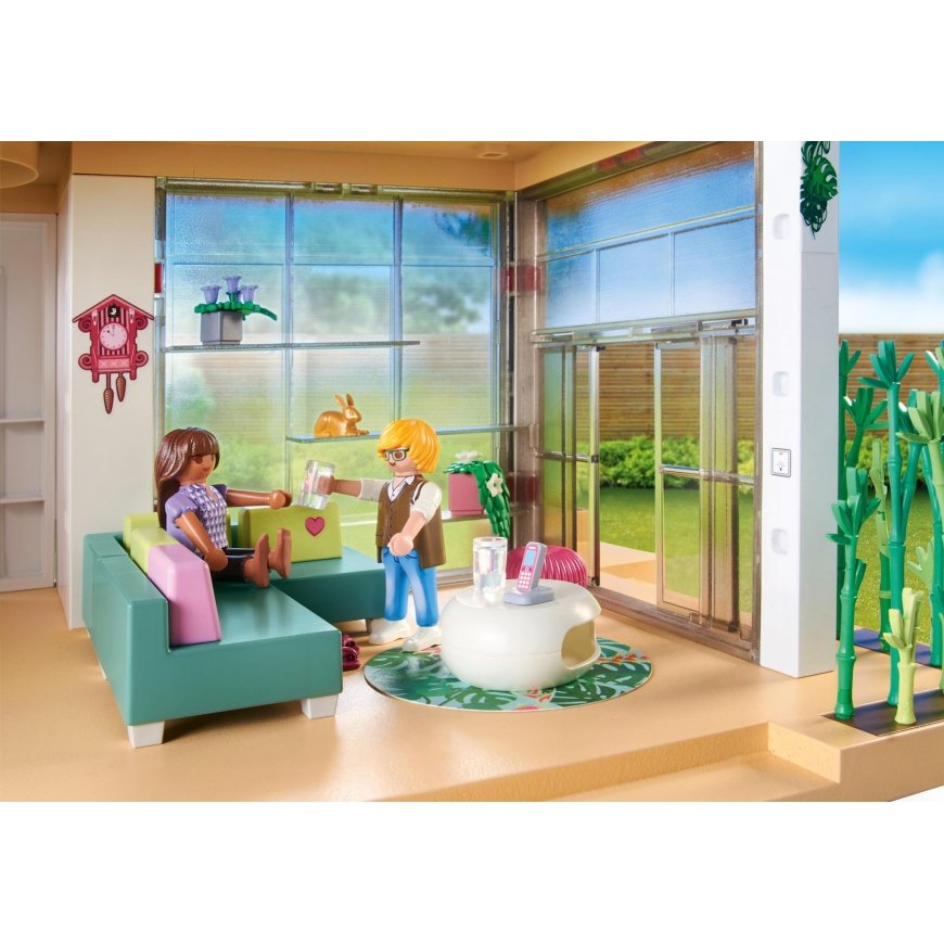 Playmobil My Life Living House with winter garden – 5
