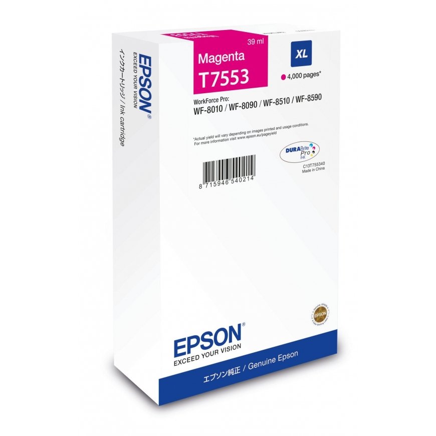 Epson C13T75534N tintes kārtridžs 1 pcs