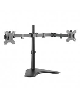 LogiLink BP0045 monitor mount / stand 81.3 cm (32") Desk Black, Stainless steel