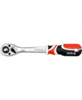 Yato YT-0732 põrkemehhanismiga võti Kroom-vanaadiummetall 12.7 mm 0 tk Must, Punane