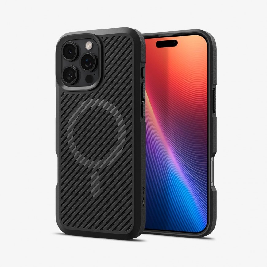 Spigen Core Armor (MagFit) mobilo telefonu apvalks 16 cm (6.3") Aploksne Melns – 2