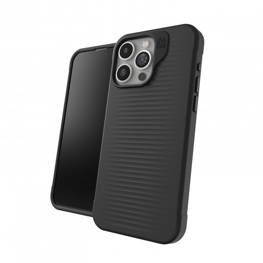 ZAGG Luxe mobilo telefonu apvalks 17 cm (6.7") Aploksne Melns