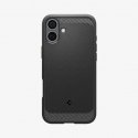 Spigen Rugged Armor (MagFit) mobiliojo telefono dėklas 15,5 cm (6.1") Juoda Spigen Rugged Armor (MagFit) mobiliojo telefono dėklas 15,5 cm (6.1") Juoda
