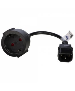 Akyga AK-PC-10A power cable Black 0.15 m CEE7/4